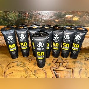 (8) Brand New WARRIOR SPF50 MINERALS SUNSCREEN